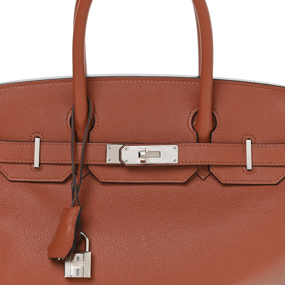 Taurillon Novillo Birkin 30 Cuivre Handbag