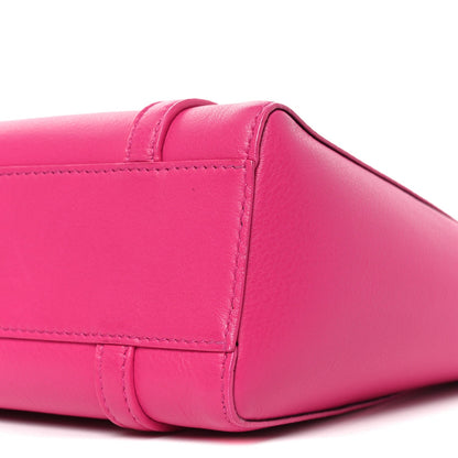 Calfskin Tote Bag - Pink