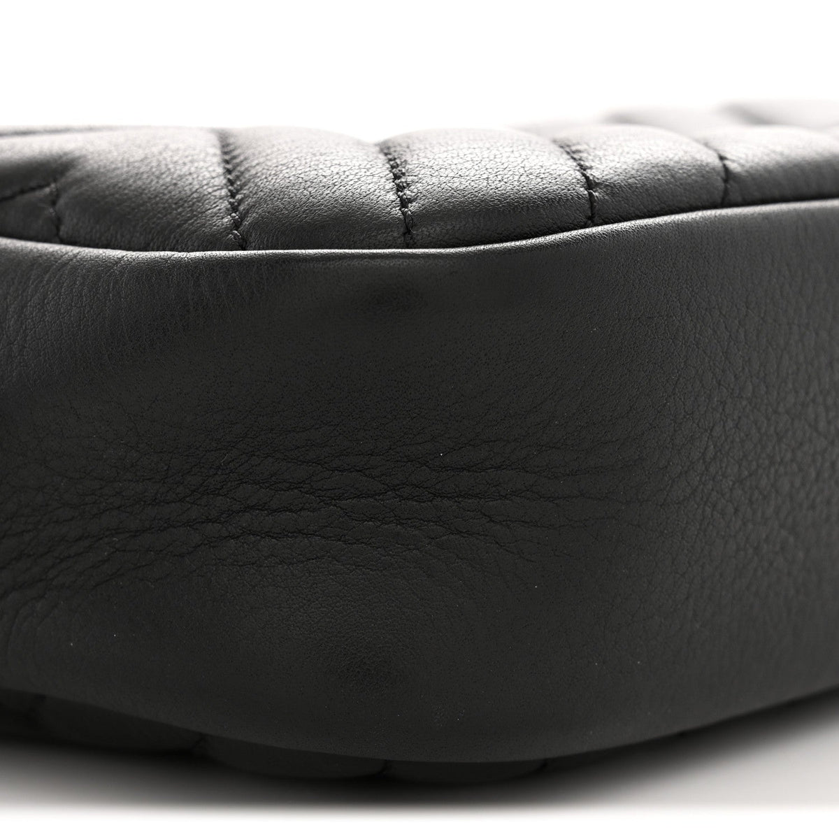 Quilted Calfskin Handbag - Black