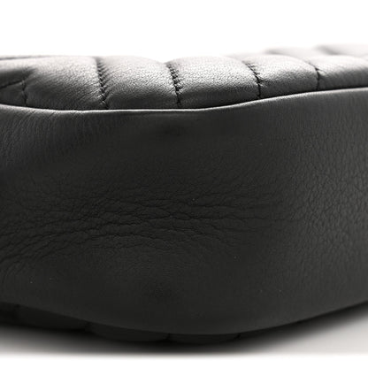 Quilted Calfskin Handbag - Black
