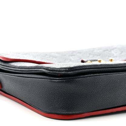 Empreinte Pochette Metis Marine Rouge Handbag