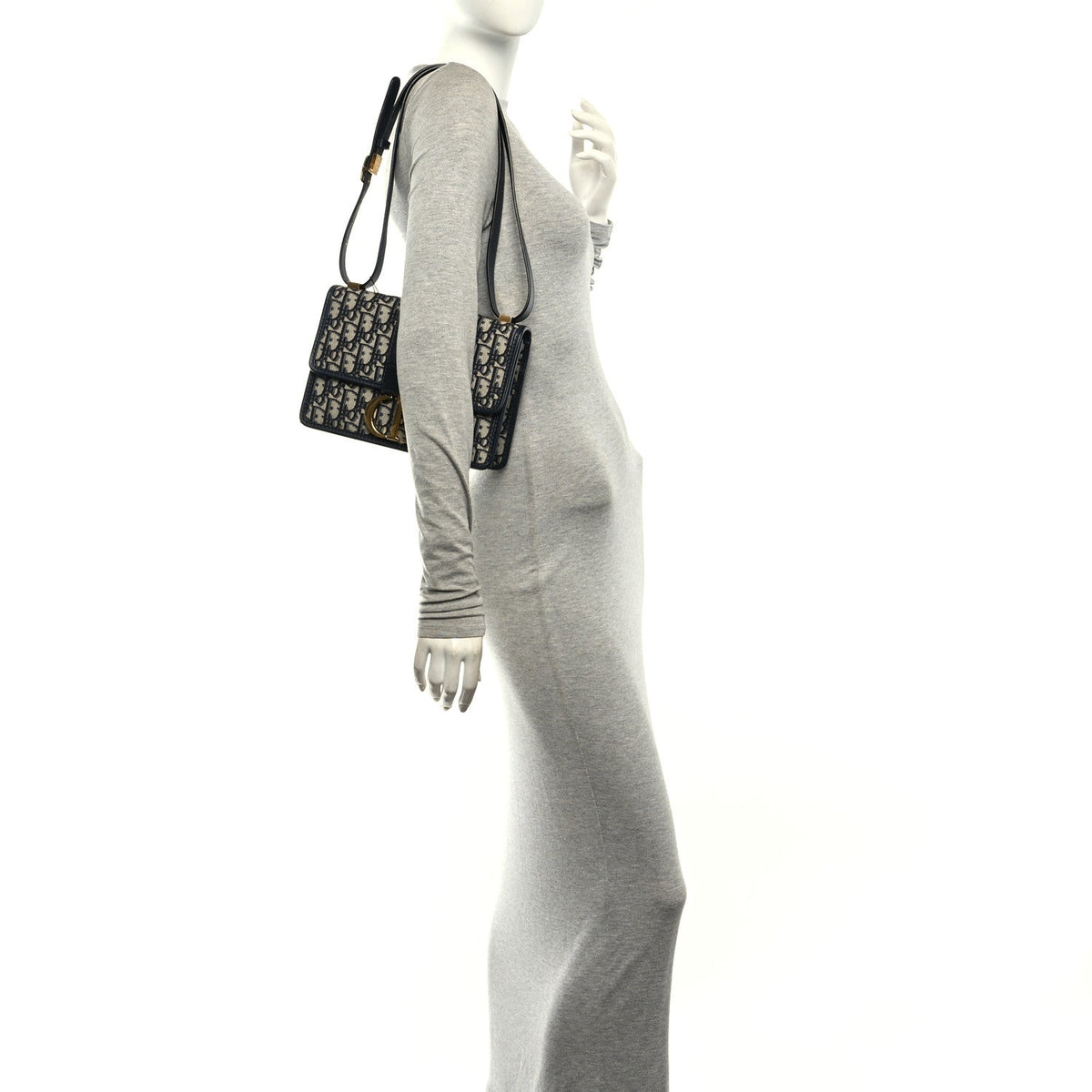 Flap Shoulder Bag - Blue