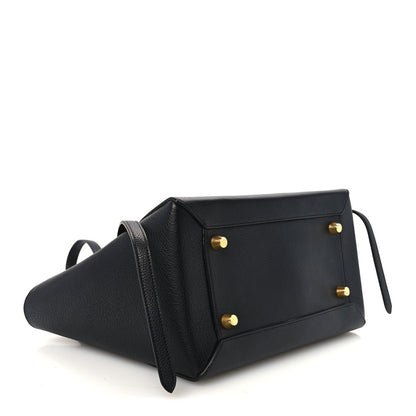 Mini Calfskin Belt Bag - Black