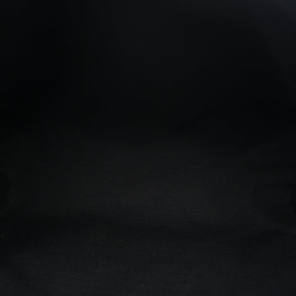 Calfskin Canvas Handbag - Black