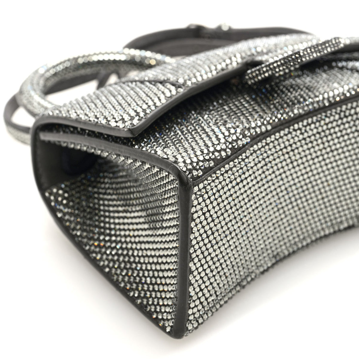 Suede Handbag - Grey
