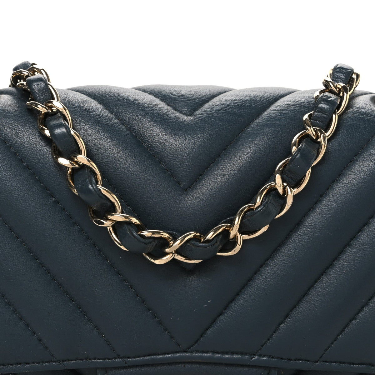 Mini Quilted Lambskin Flap Shoulder Bag - Tan
