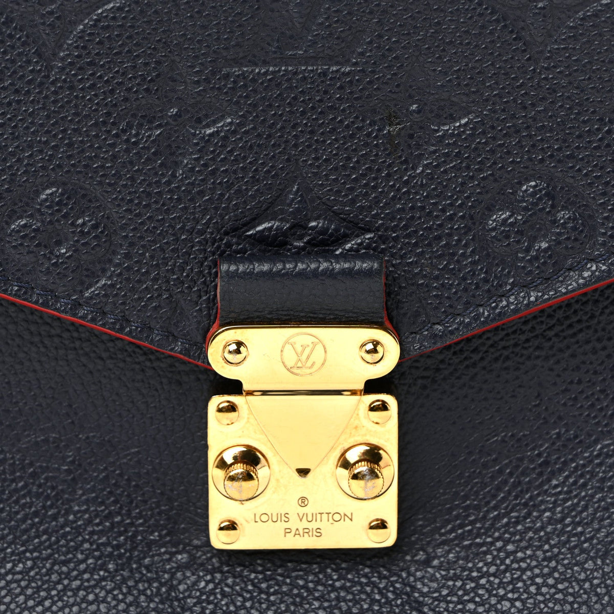 Empreinte Pochette Metis Marine Rouge Handbag