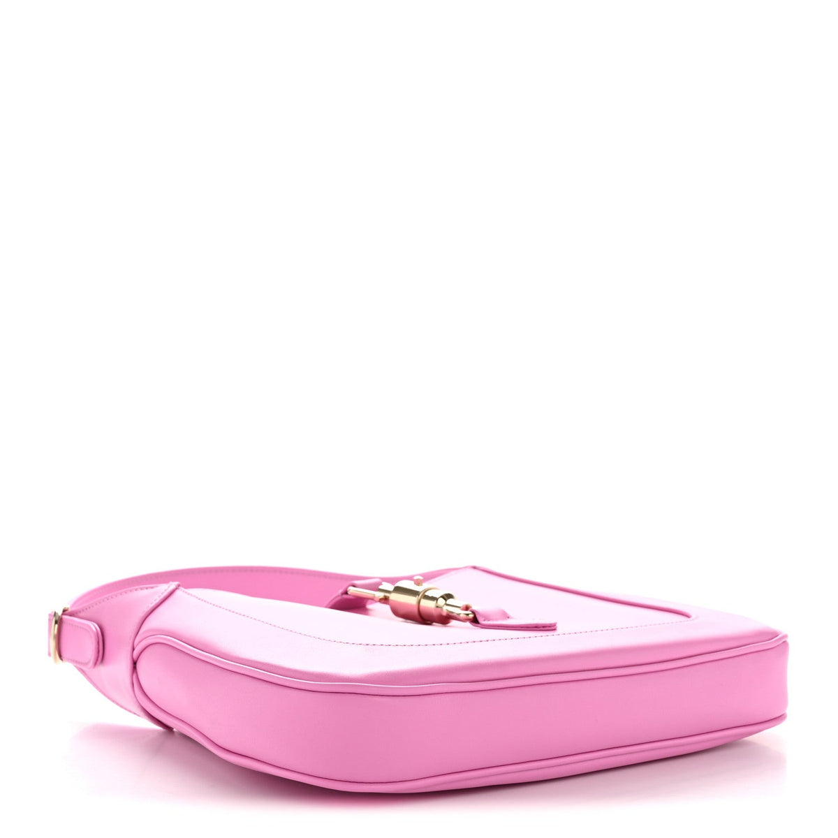 Medium Calfskin Hobo Bag - Pink