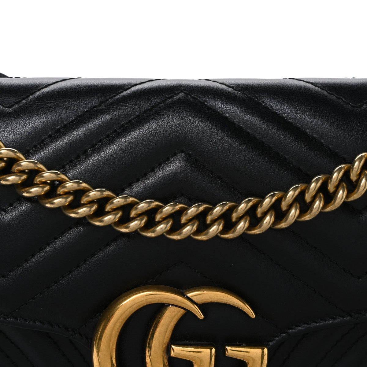 Small Calfskin Shoulder Bag - Black