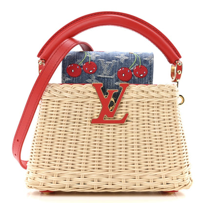 Mini Calfskin Handbag - Tan