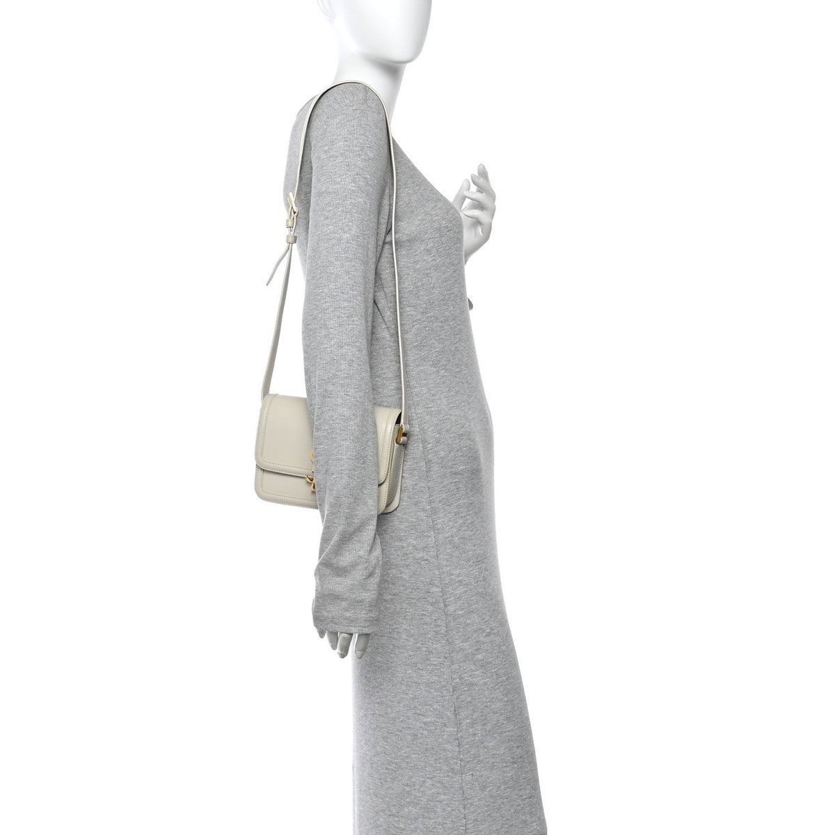 Small Calfskin Satchel Bag