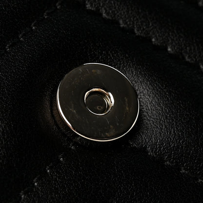 Calfskin Wallet Bag - Black