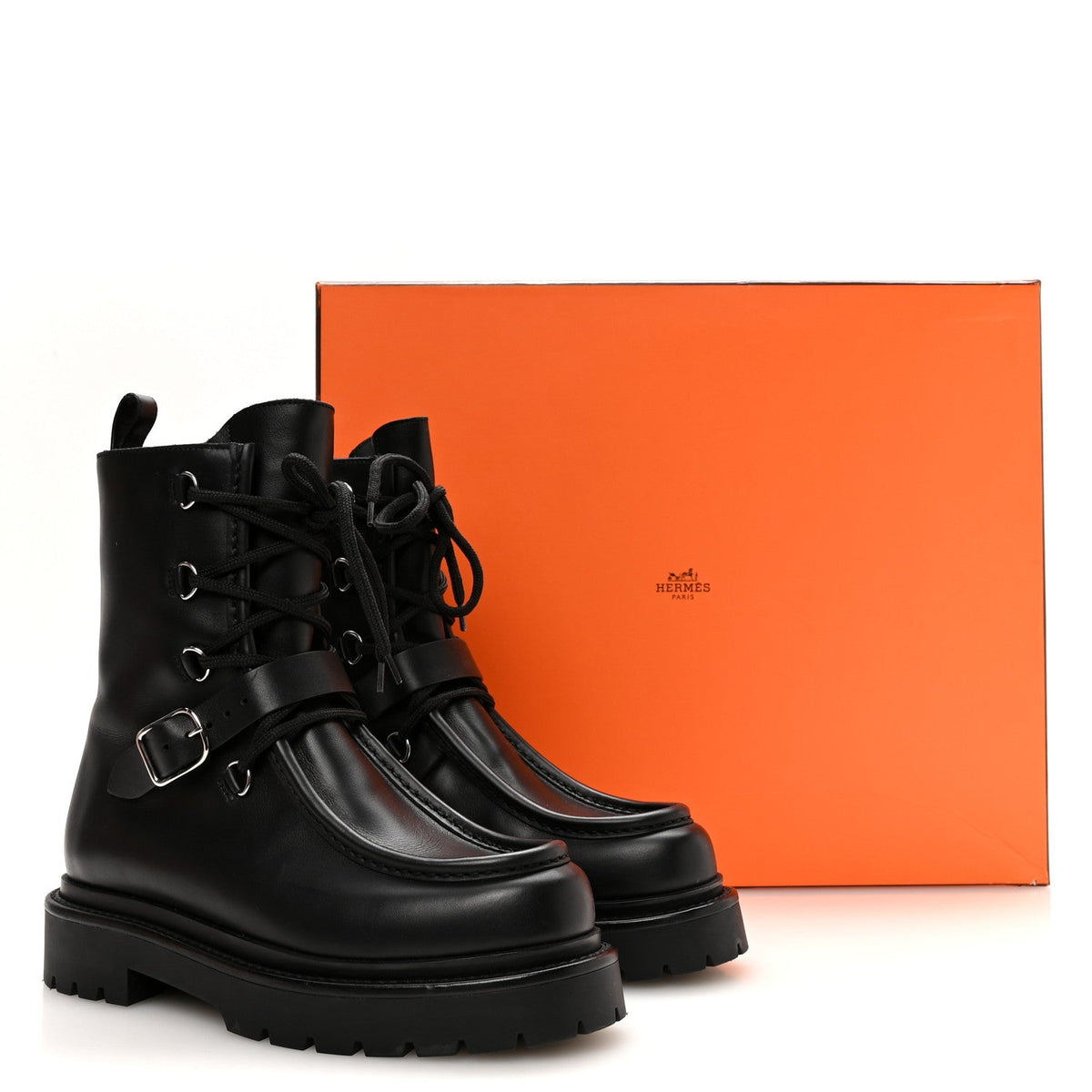 Hermes Calfskin Land Women's Boots