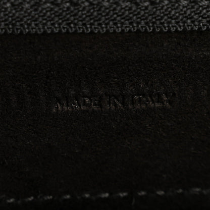 Nano Calfskin Belt Bag - Black