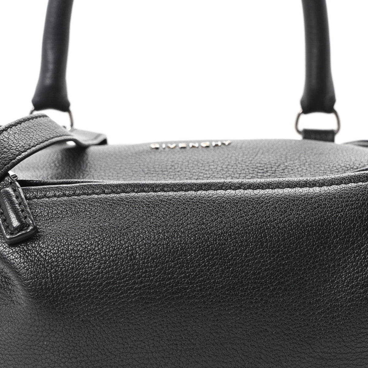 Small Goatskin Handbag - Black