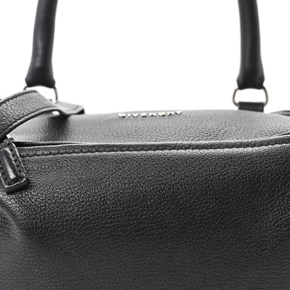 Small Goatskin Handbag - Black