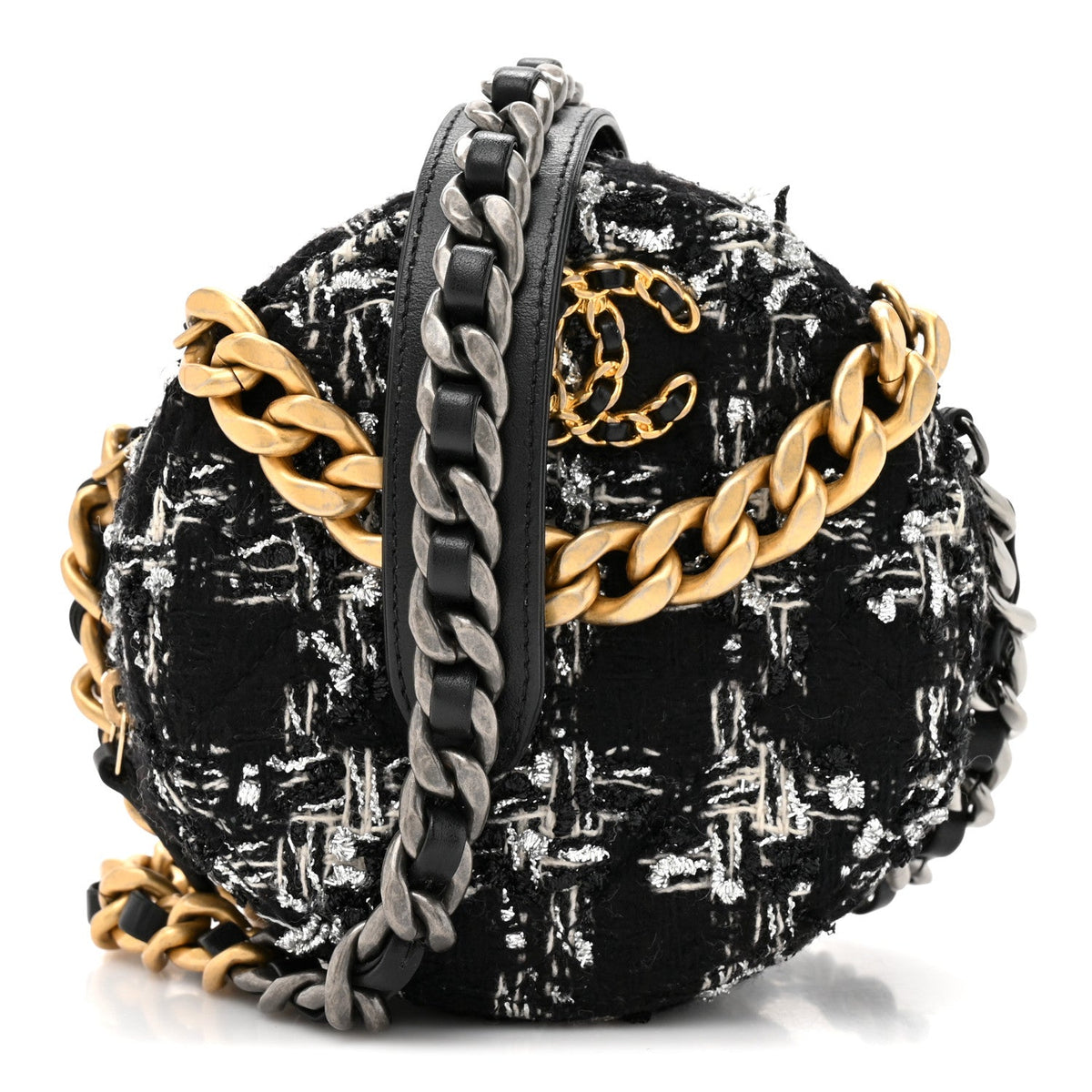 Quilted Clutch Bag - Black