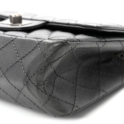 Mini Quilted Sheepskin Flap Shoulder Bag