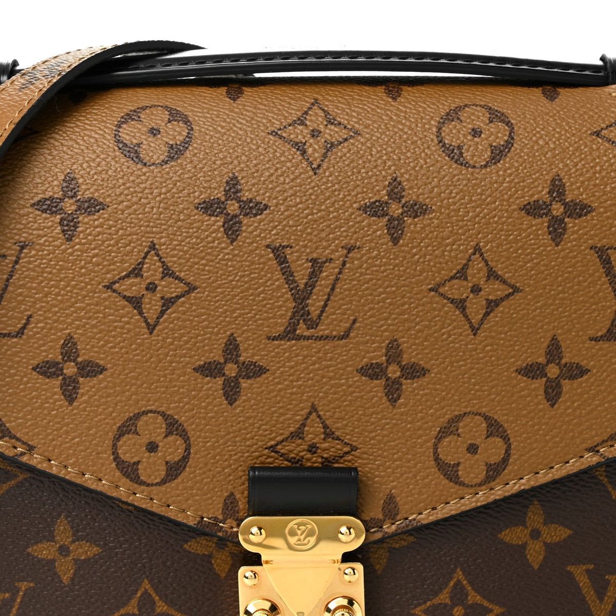 Reverse Monogram Pochette Metis Handbag