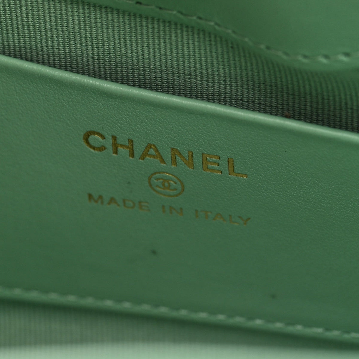 Nano Quilted Lambskin Handbag - Green