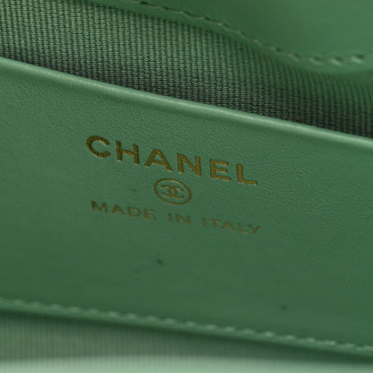 Nano Quilted Lambskin Handbag - Green