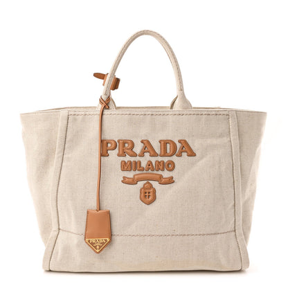 Large Tote Bag - Natural