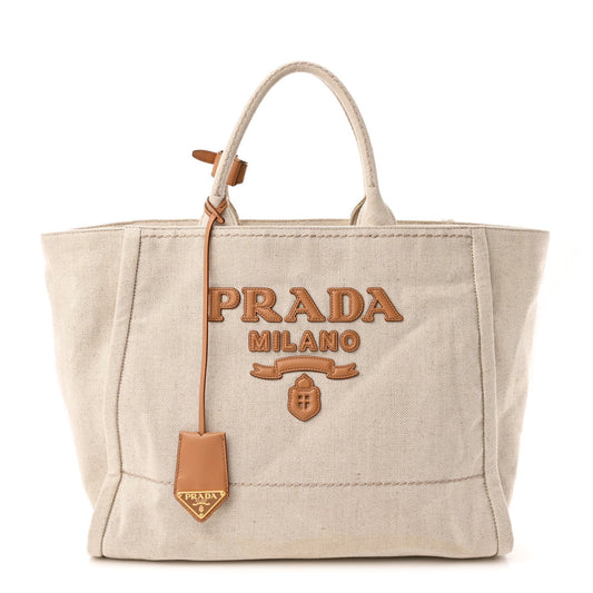 Large Tote Bag - Natural
