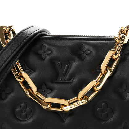 Lambskin Handbag - Black