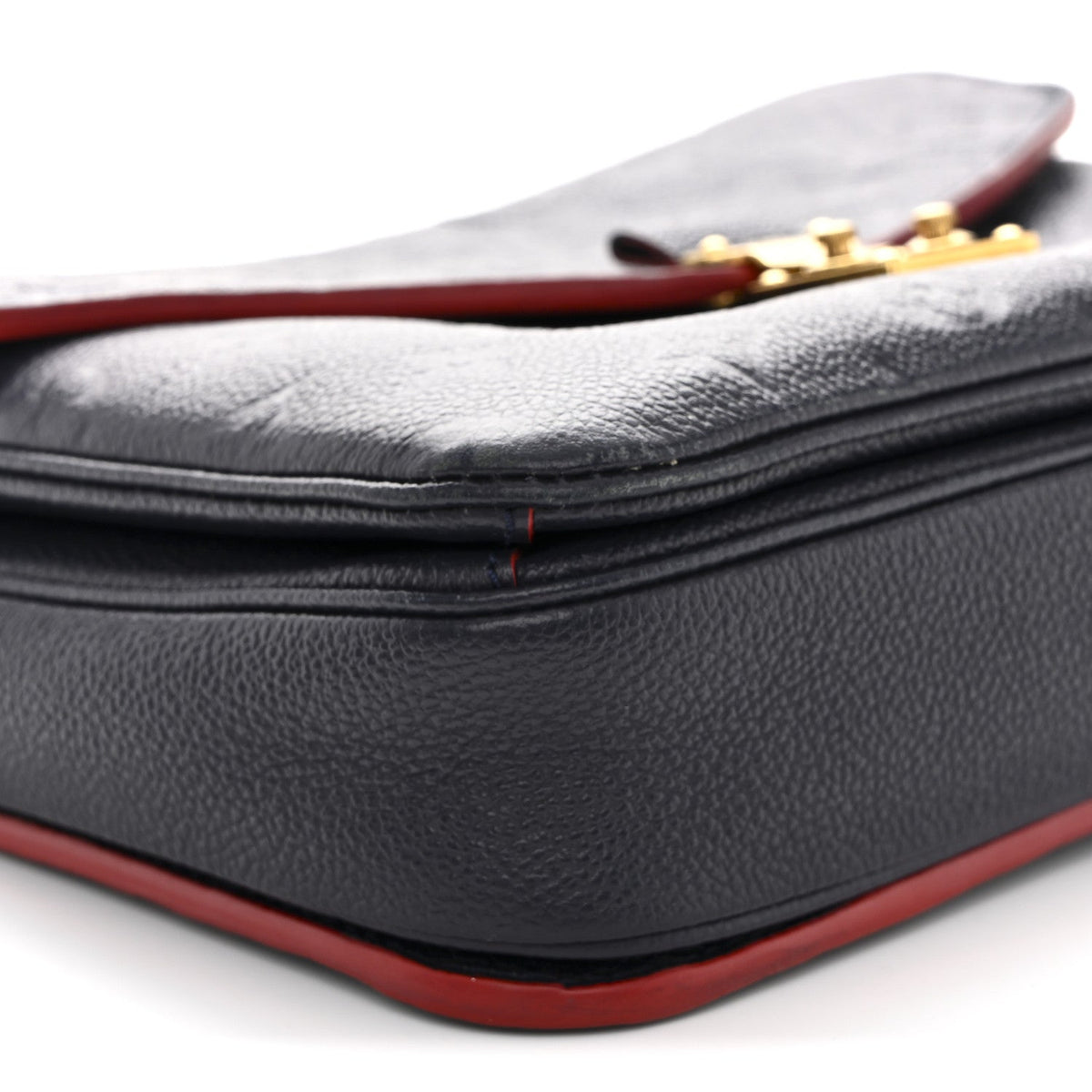 Empreinte Pochette Metis Marine Rouge Handbag