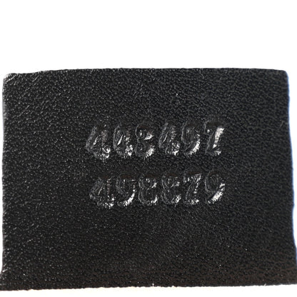 Small Calfskin Shoulder Bag - Black