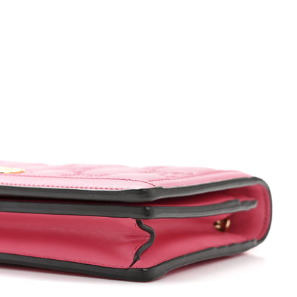 Calfskin Wallet Bag - Pink