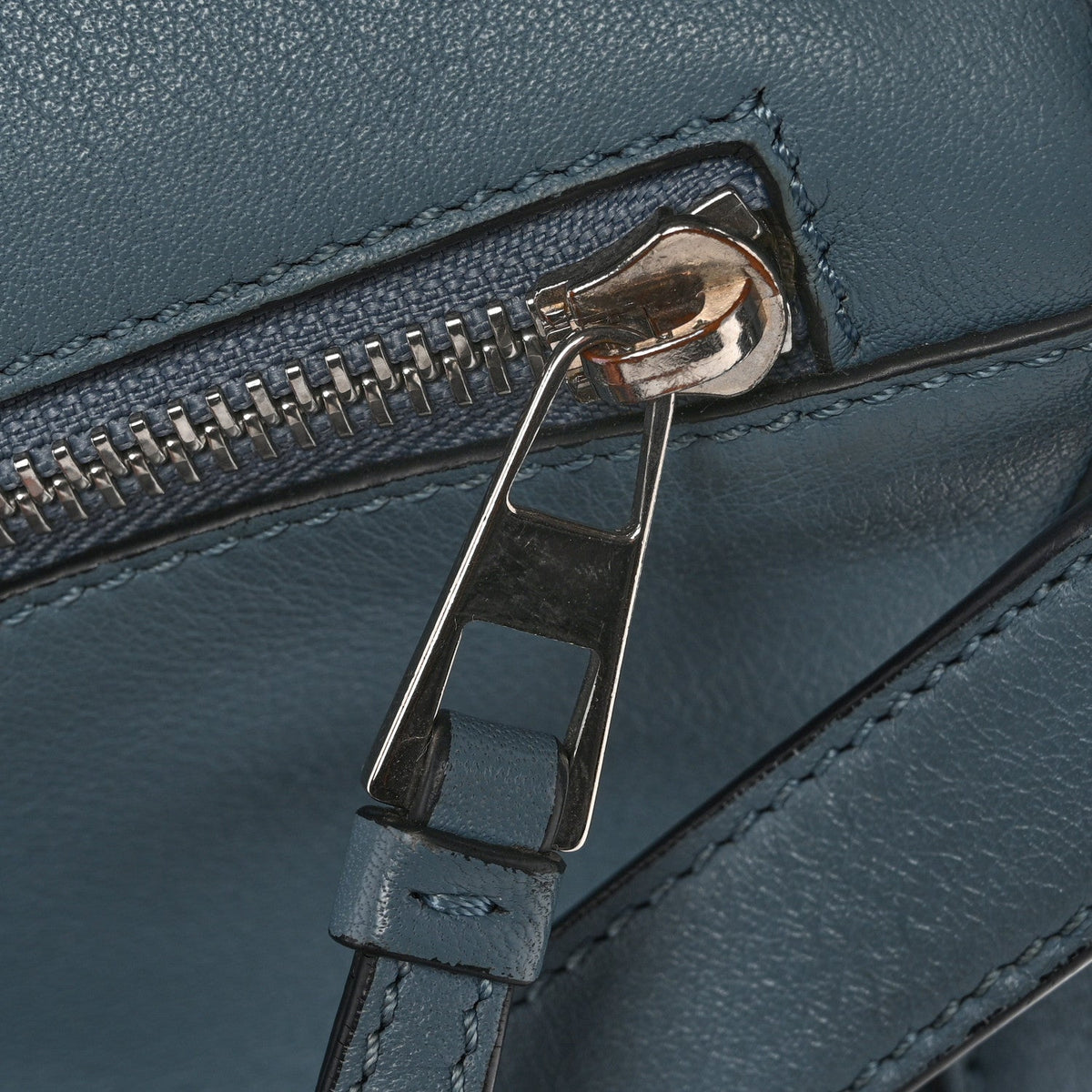 Small Calfskin Handbag - Blue