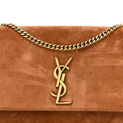 Small Suede Satchel Bag