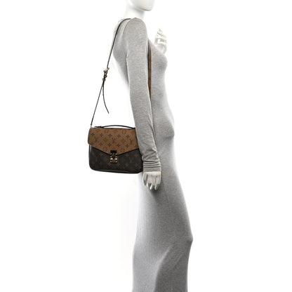 Reverse Monogram Pochette Metis Handbag