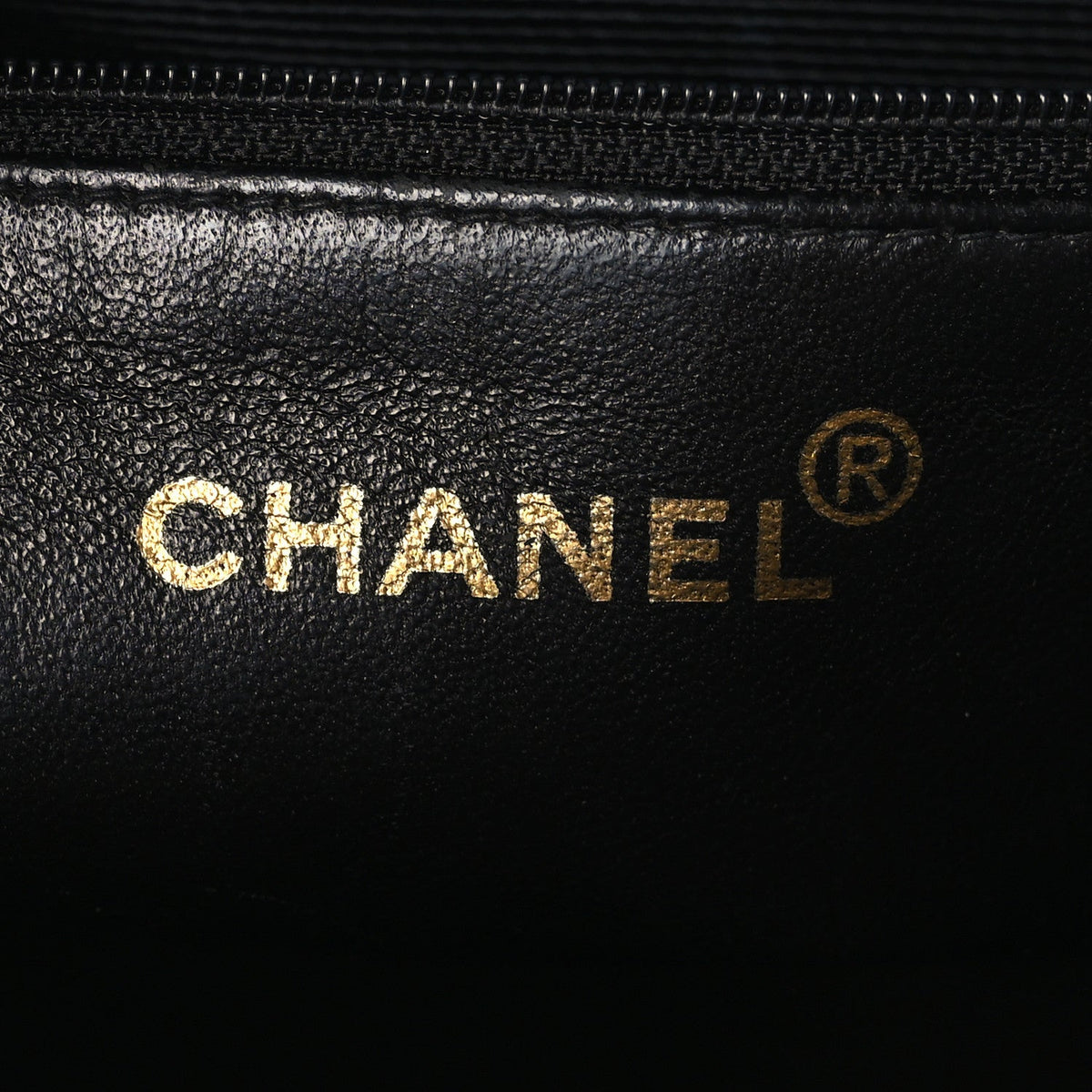 Quilted Caviar Tote Bag - Black
