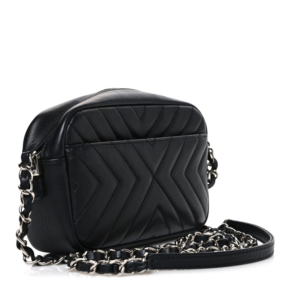 Quilted Calfskin Handbag - Black