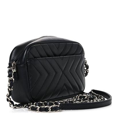 Quilted Calfskin Handbag - Black