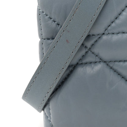 Mini Lambskin Handbag - Blue