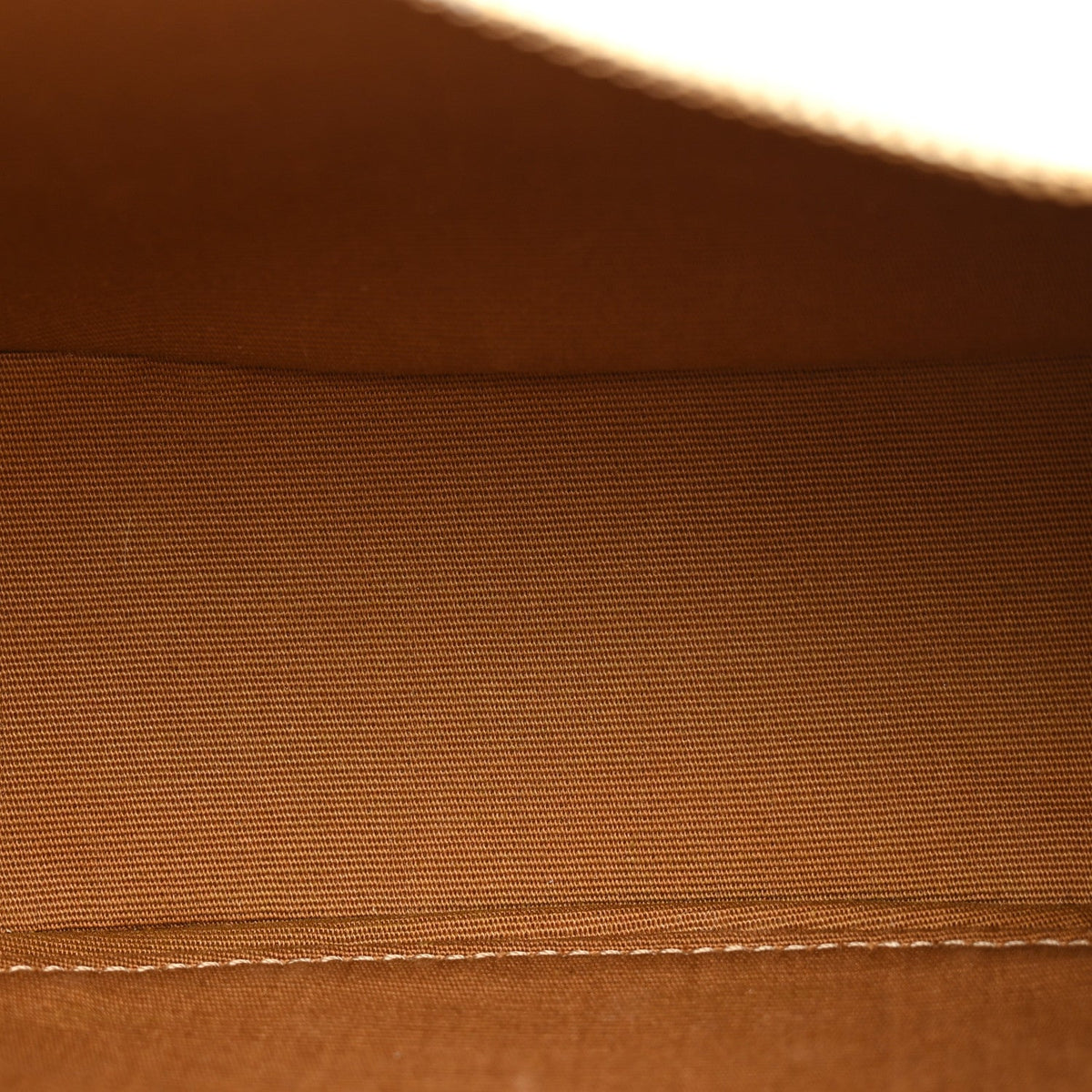 Calfskin Canvas Shoulder Bag - White