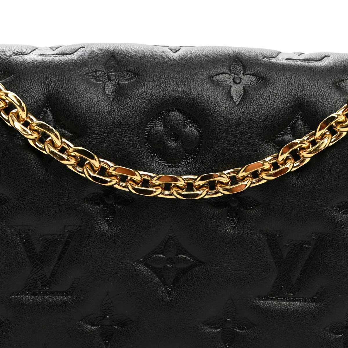 Lambskin Handbag - Black