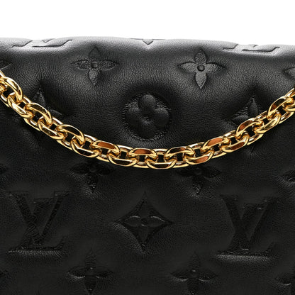 Lambskin Handbag - Black