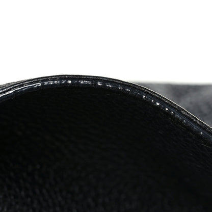 Medium Calfskin Shoulder Bag - Black