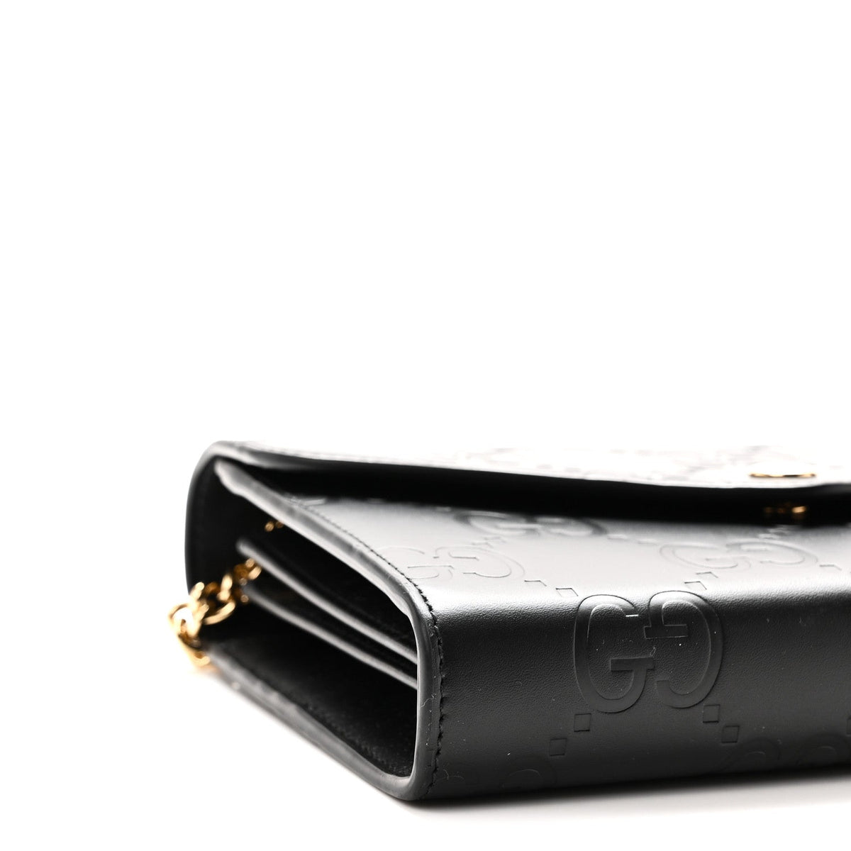 Calfskin Wallet Bag - Black
