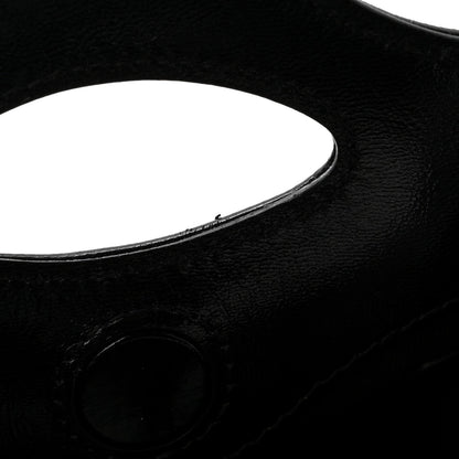 Quilted Lambskin Clutch Bag - Black