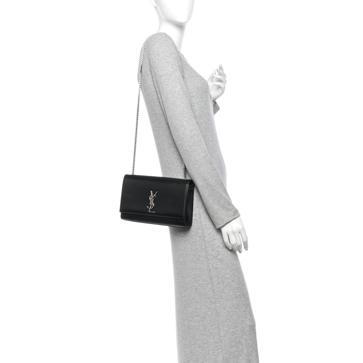 Medium Satchel Bag - Black