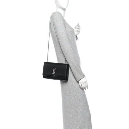 Medium Satchel Bag - Black