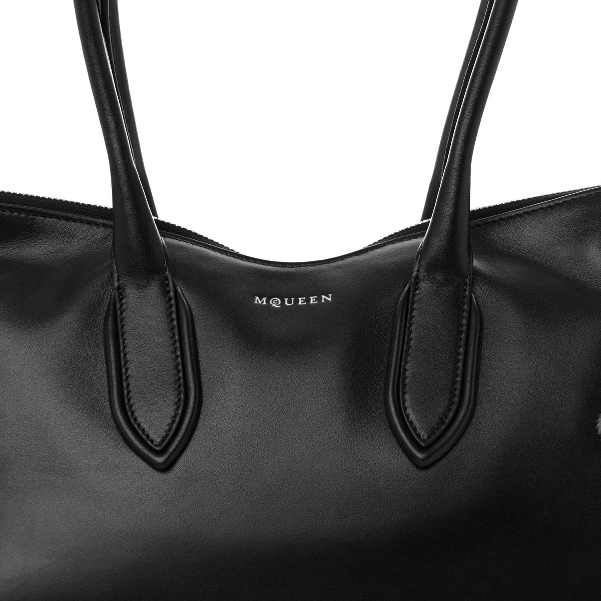 Calfskin Handbag - Black