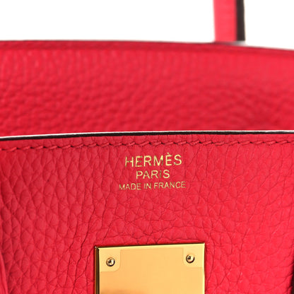 Togo Birkin 30 Rose Extreme Handbag