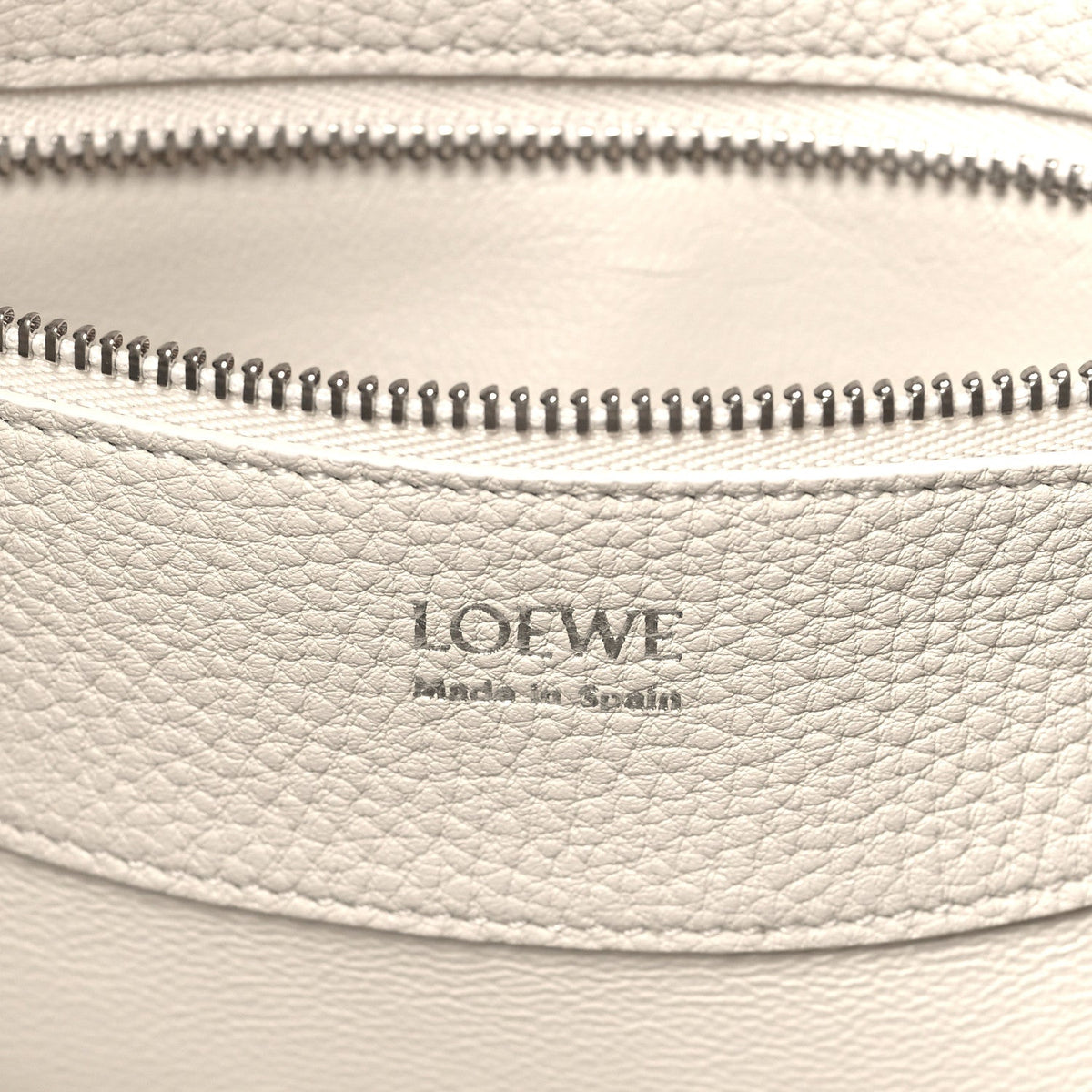 Small Calfskin Handbag - White