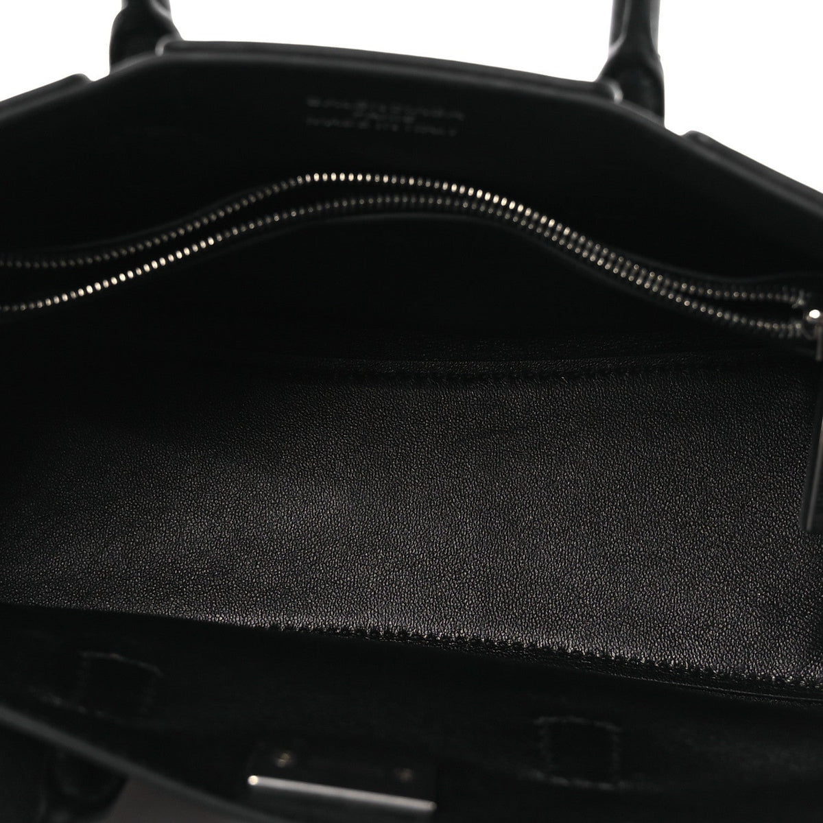 Mini Calfskin Handbag - Black
